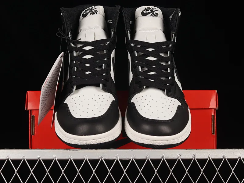 All categories Air Jordan Jordan series basketball shoes Air Jordan 1 High pure original version Air Jordan 1 High 85 "Black White" AJ1 Joe 1 black and white panda BQ4422-001